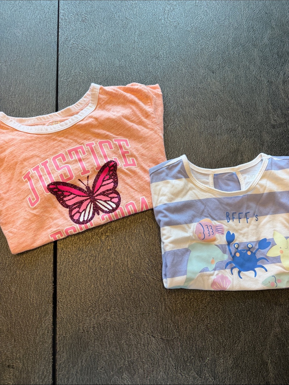 Two tops size 7/8 Girls